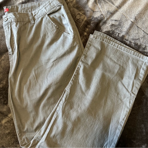Unionbay Wide Leg Work Pants - Picture 1 of 4